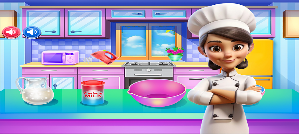 game cooking candy decoration 螢幕截圖 1