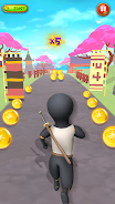 Ninja Runner 3D: Dash Run Game स्क्रीनशॉट 3