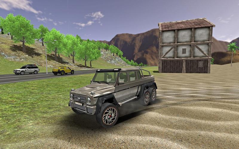 6x6 Truck Offroad Driving Sim Tangkapan skrin 1