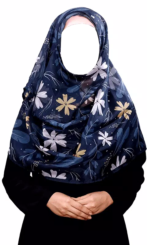Hijab Girls Scarf Photos 스크린샷 2