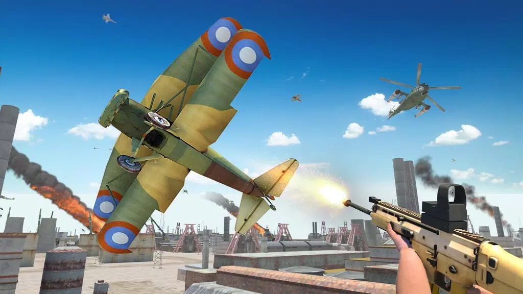 Airplane Shooter 3D Capture d'écran 2