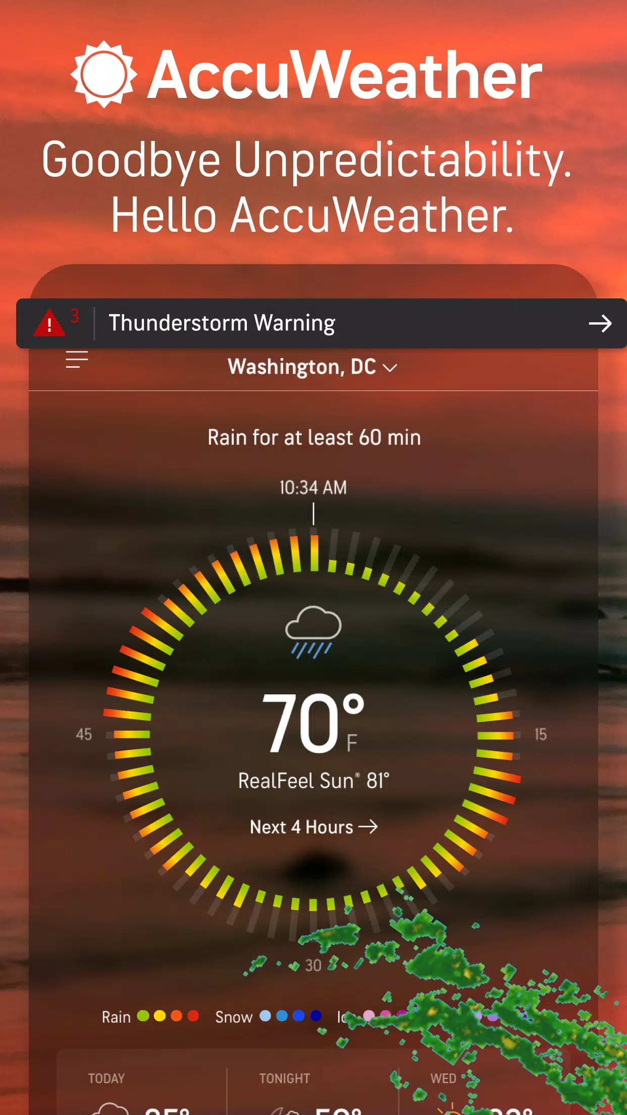 AccuWeather Ảnh chụp màn hình 0