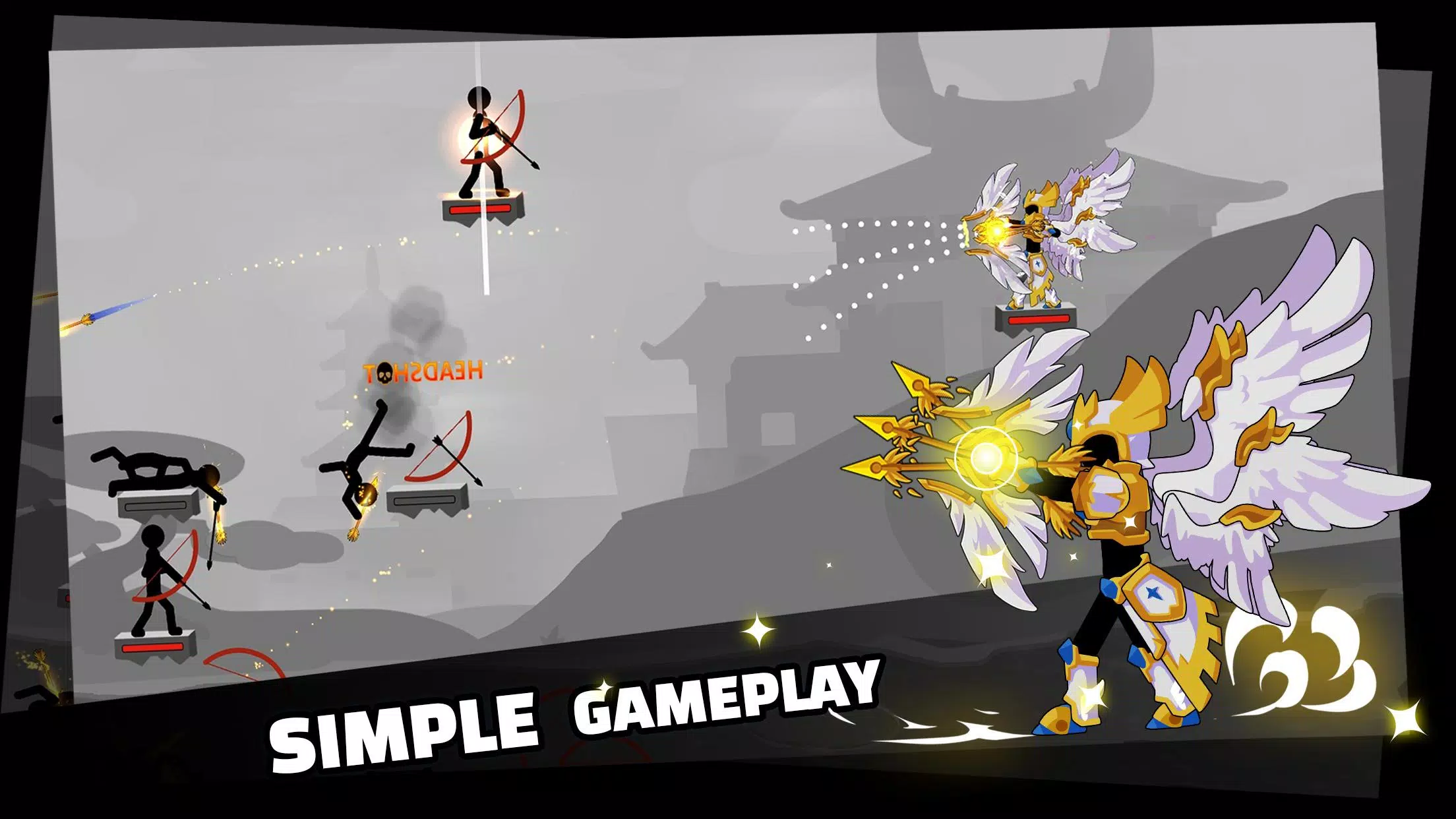 Stickfight Archer Capture d'écran 0