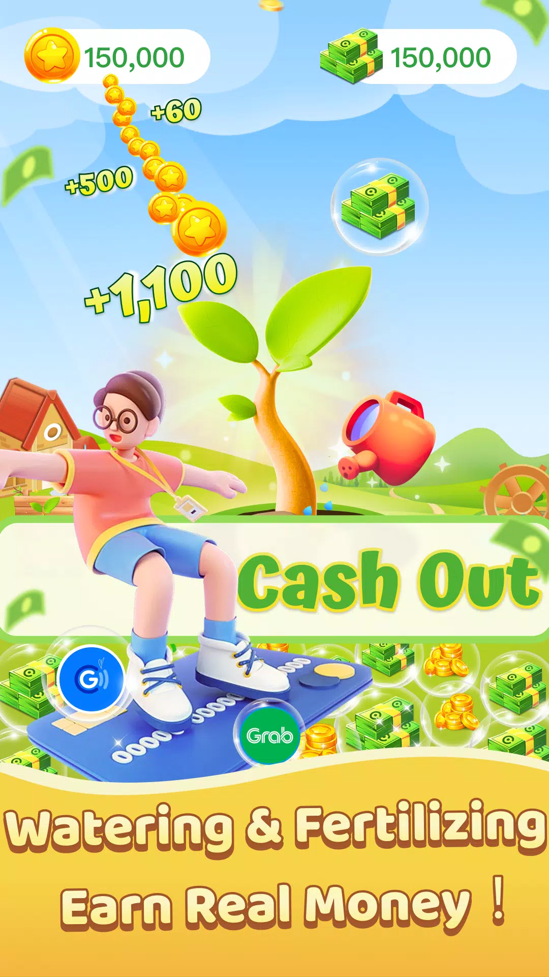Harvest Now - Earn Real Money Schermafbeelding 0