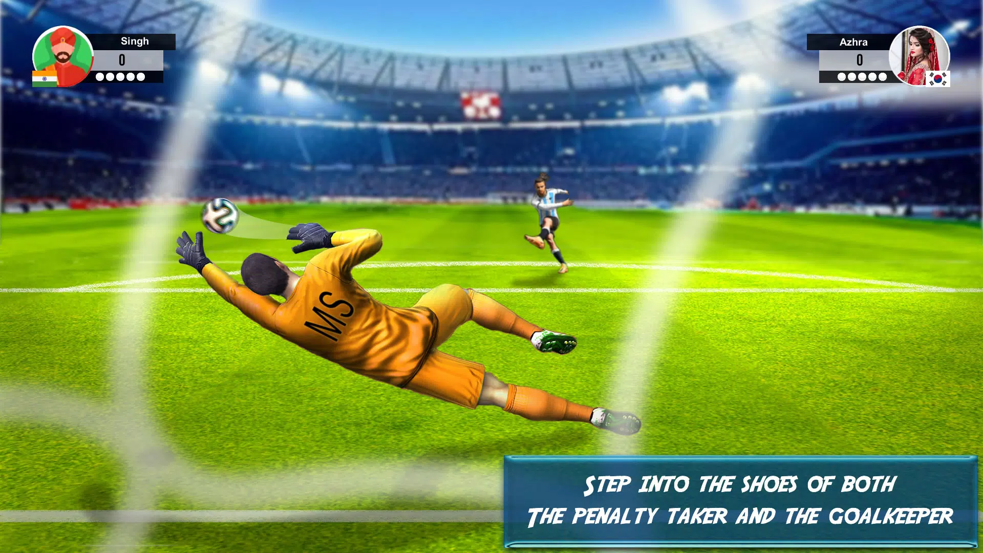 FootBall Penalty ShootOut 螢幕截圖 3