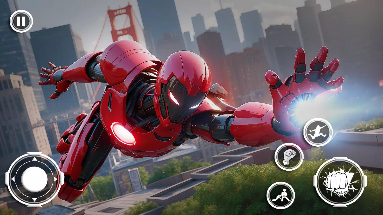 Flying Iron Robot ဖန်သားပြင်ဓာတ်ပုံ 3