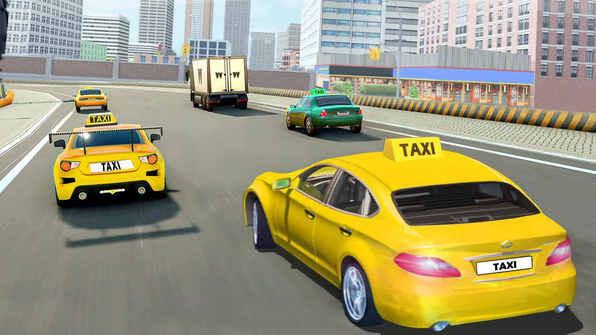 City Taxi Games-Taxi Car Games Captura de tela 2