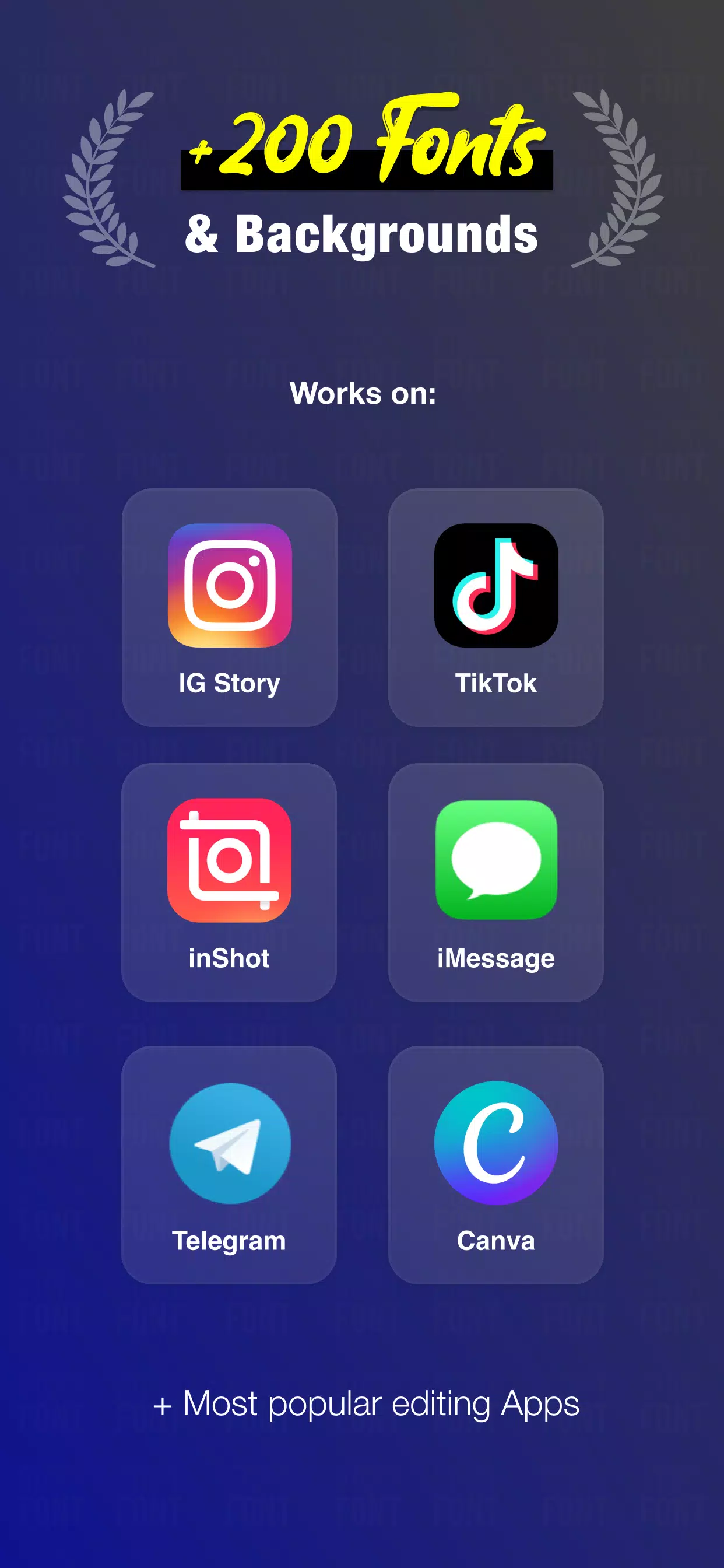 StoryFont for Instagram Story 螢幕截圖 1