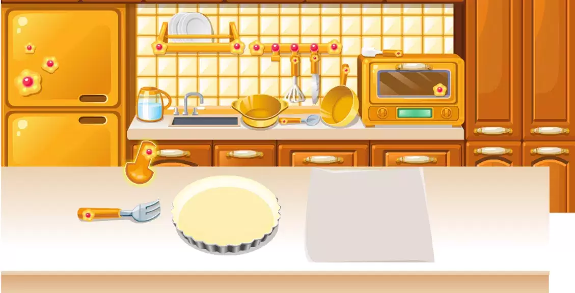 girls cooking games chocolate スクリーンショット 0