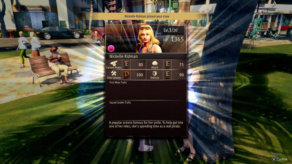 Nickelle Kidman in Like a Dragon: Pirate Yakuza in Hawaii