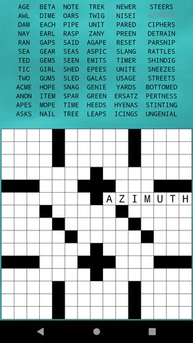 Drag-n-Drop Crossword Fill-Ins স্ক্রিনশট 2