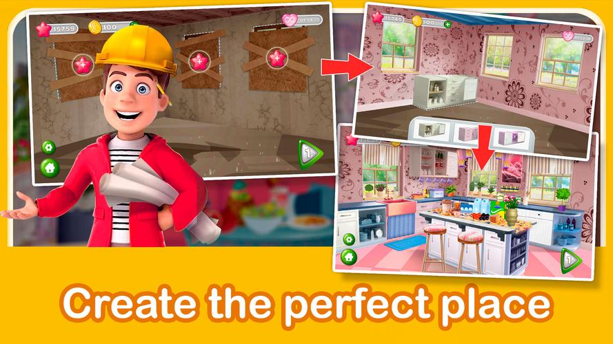 Home Design Redecoration 螢幕截圖 2