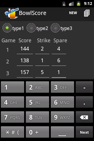 BowlScore 10应用截图第0张