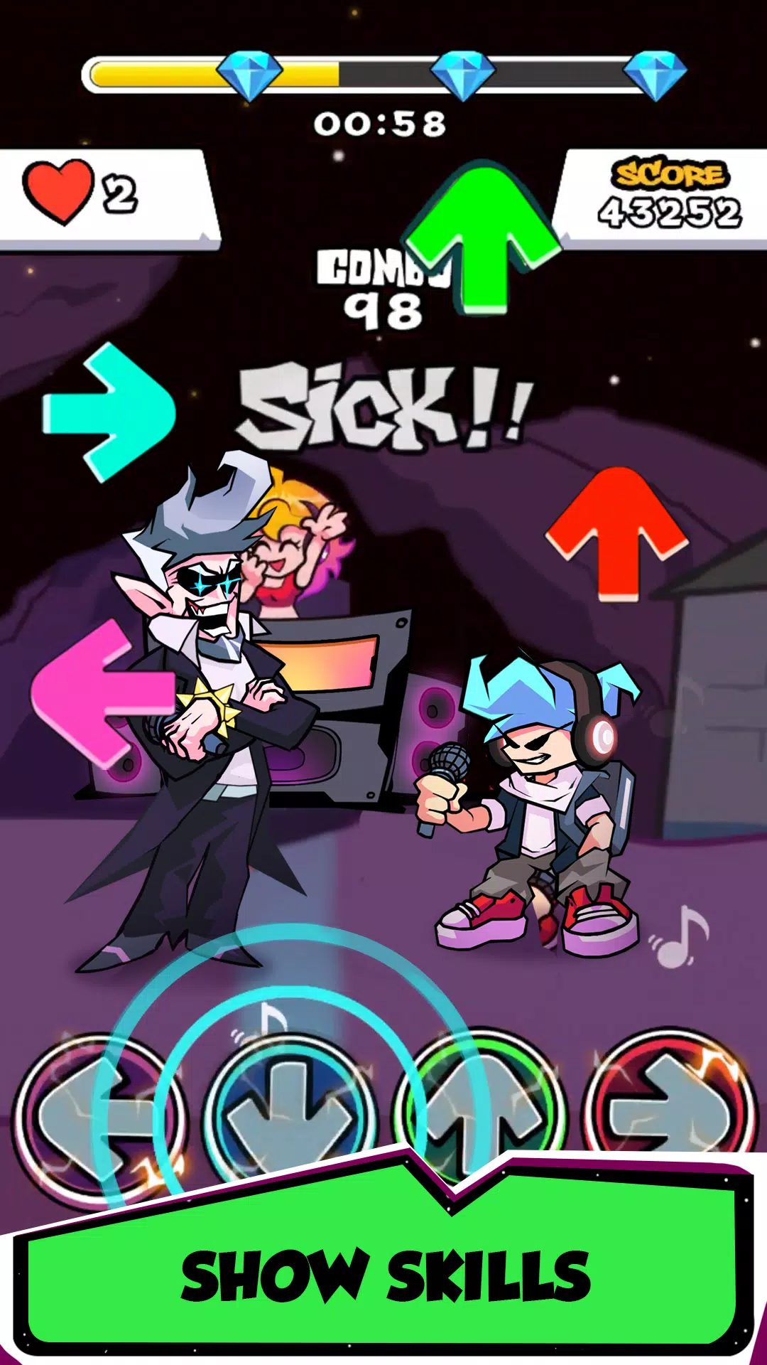 Music Night Battle Capture d'écran 0