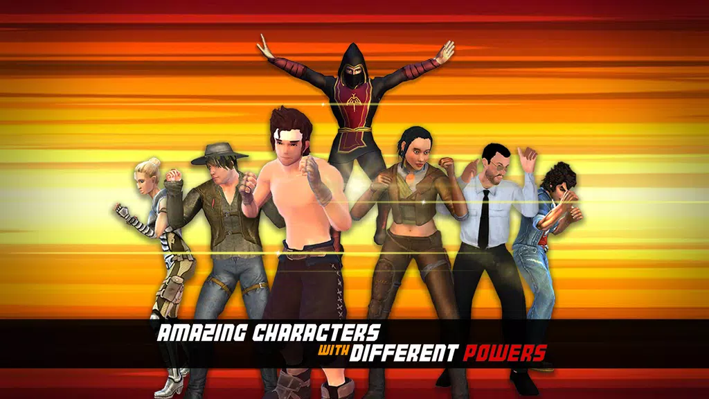 Street Fight - Superhero Games Capture d'écran 2