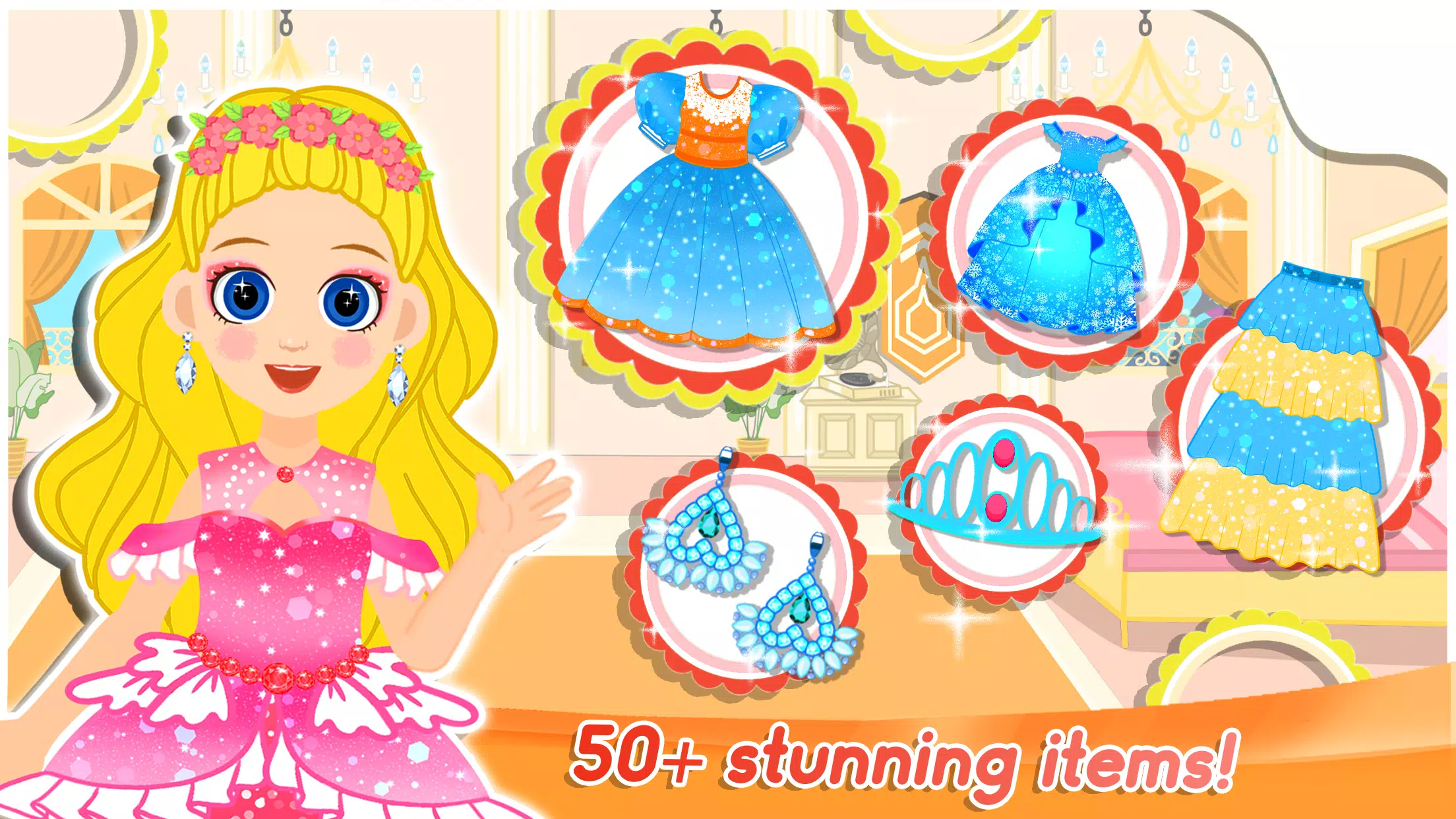 Princess Makeup Dress Makeover 스크린샷 0