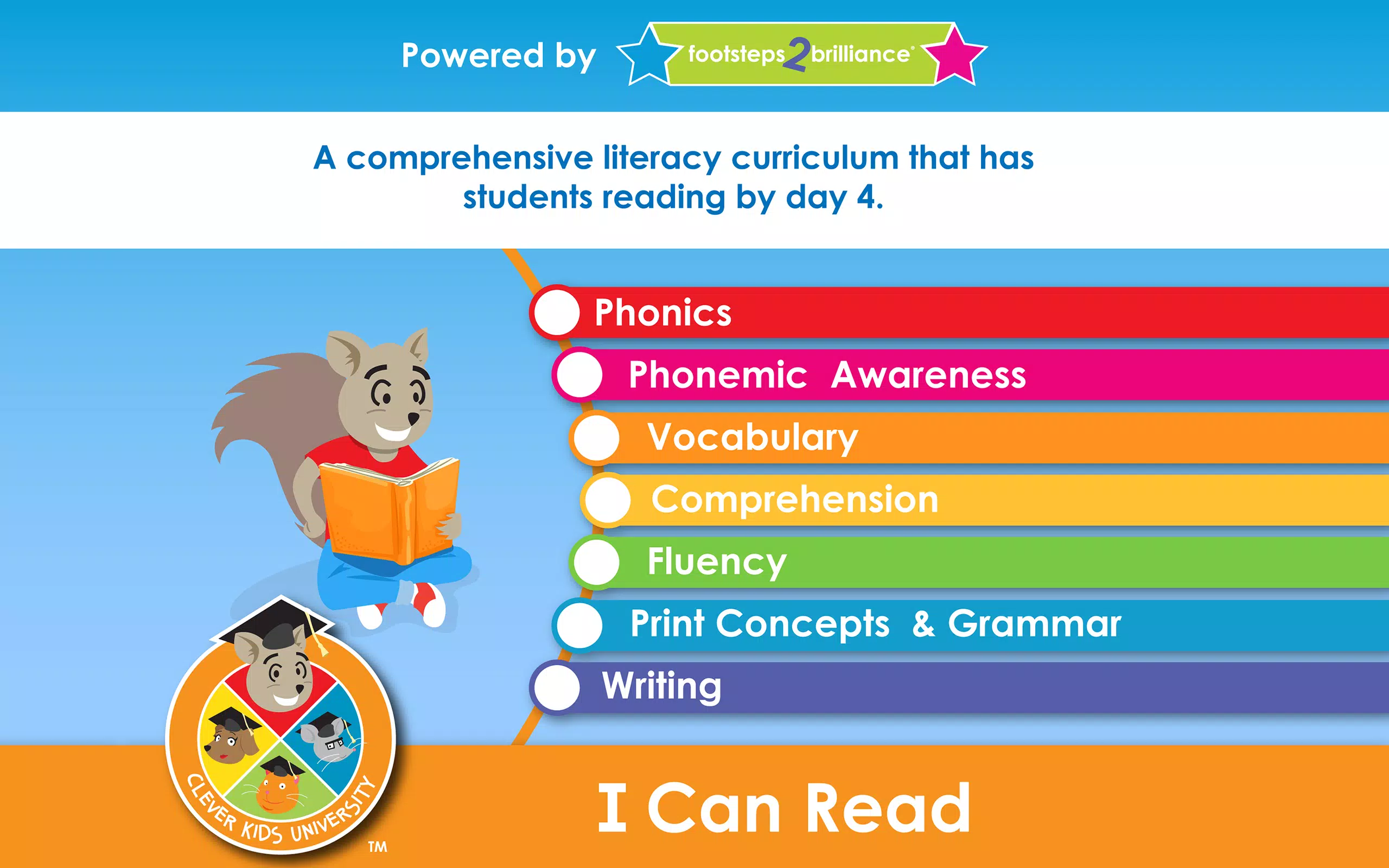 Clever Kids U: I Can Read 螢幕截圖 0