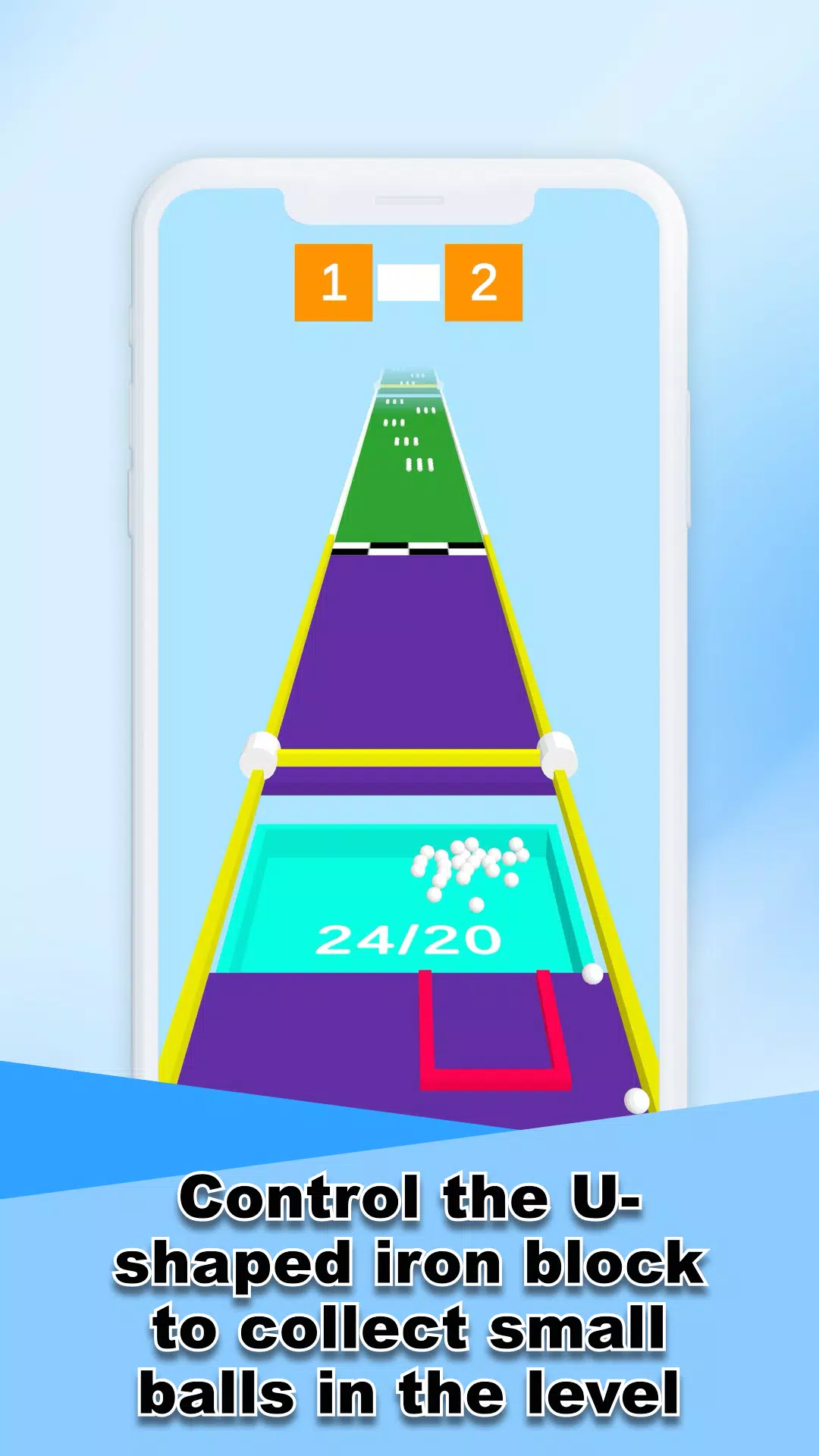 Collect Balls 3D Game 螢幕截圖 0