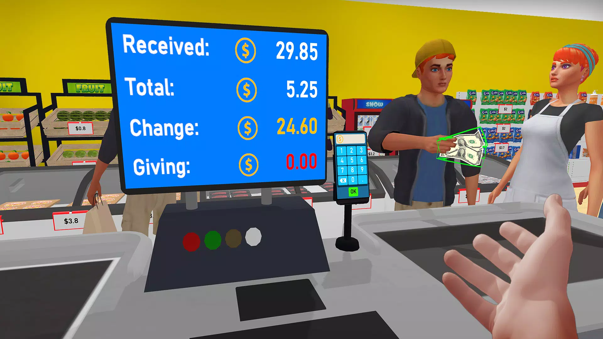 Supermarket 3D Simulation Game ภาพหน้าจอ 3