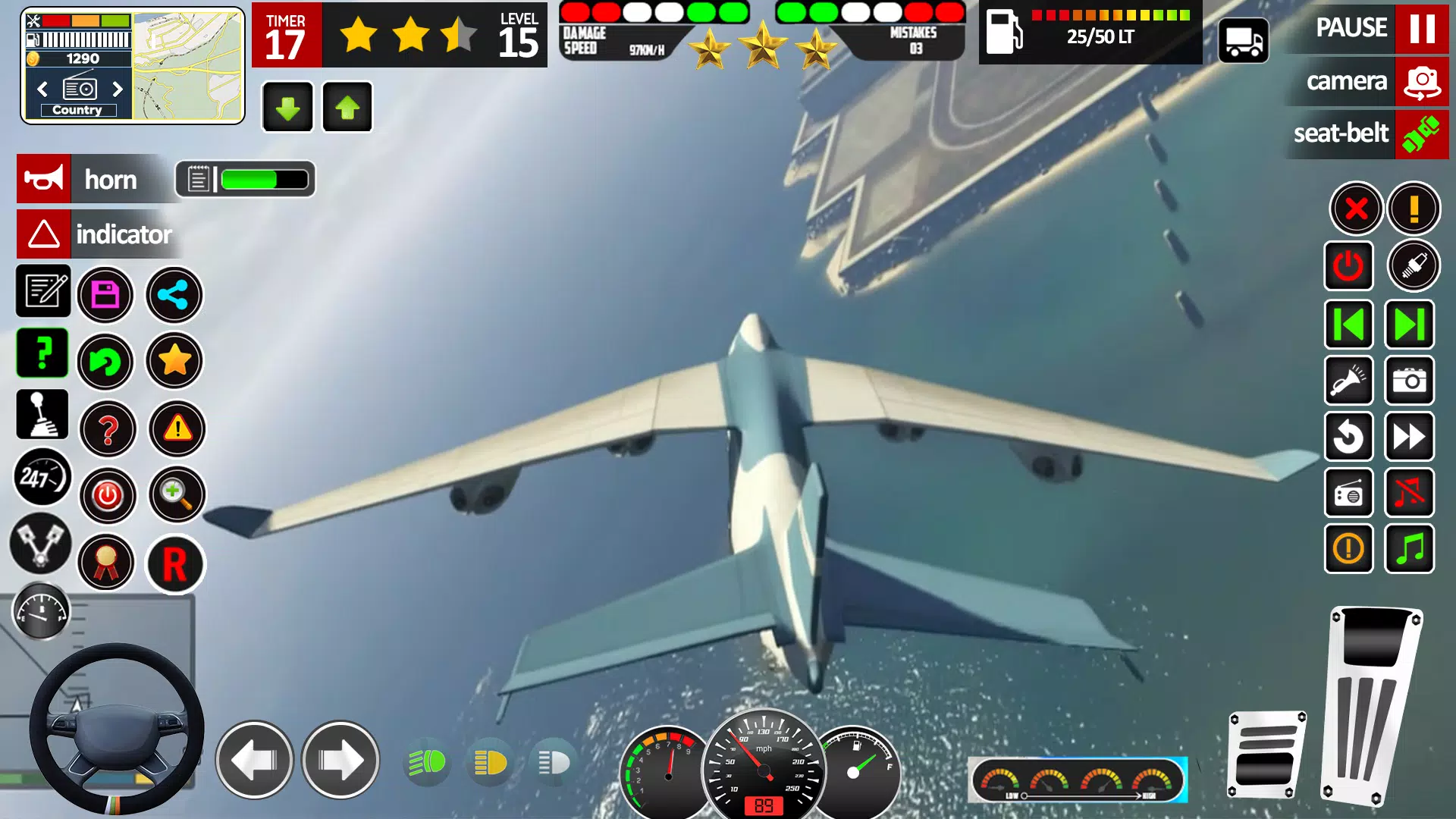 Plane Game Flight Simulator 3d Скриншот 0