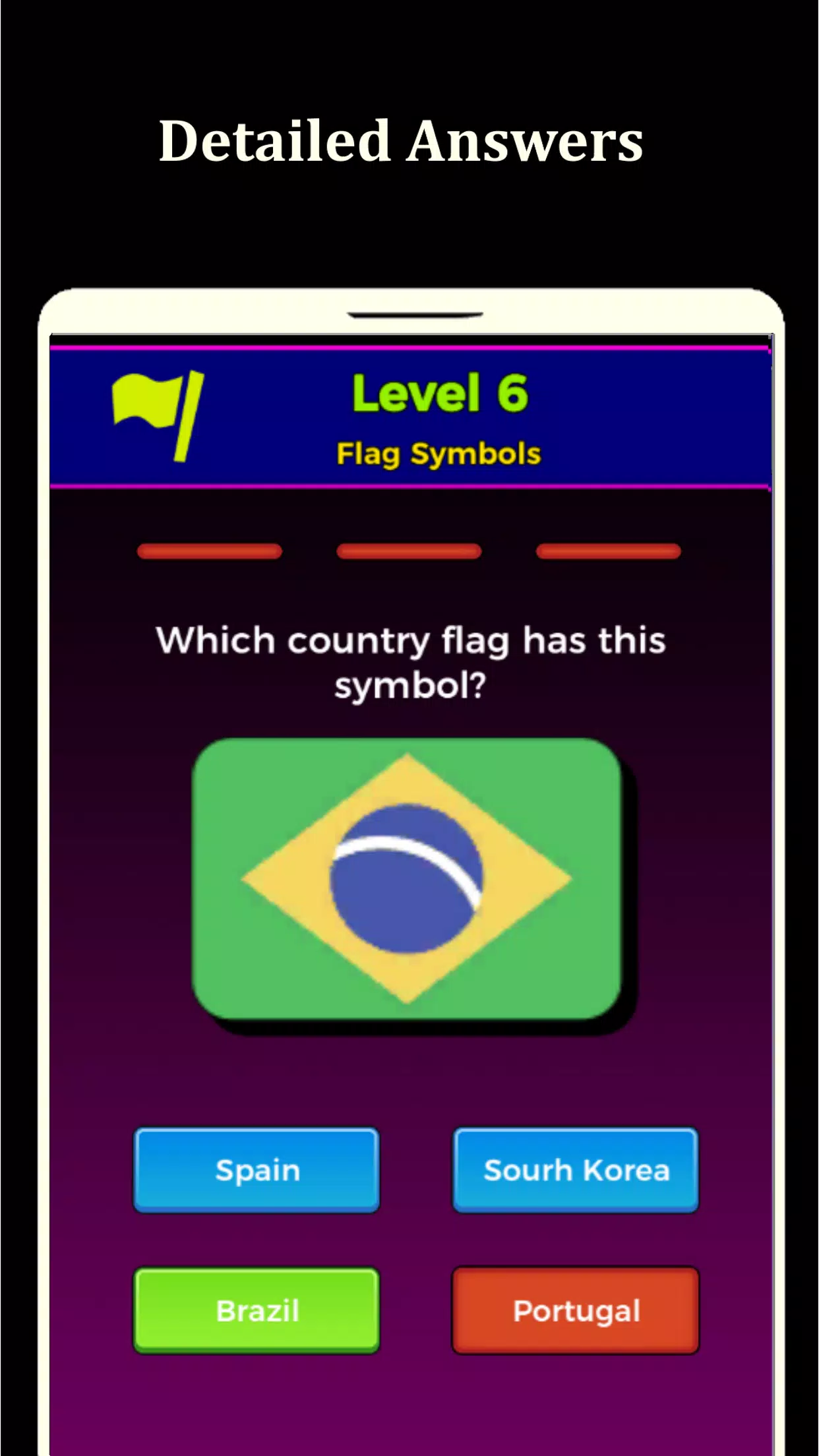 Schermata World Flags Quiz Game 3