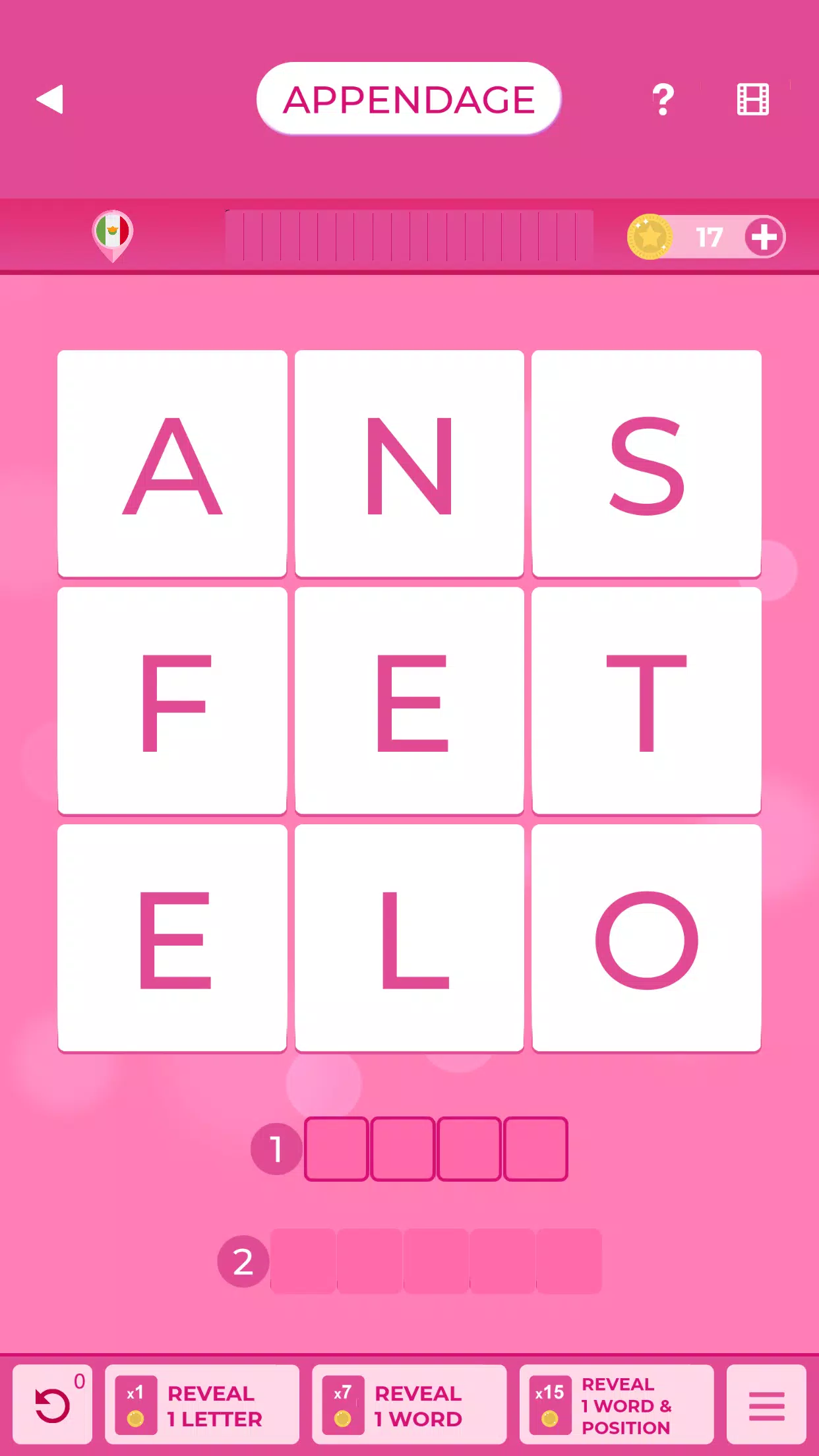 Schermata PINK WORD BRAIN 0