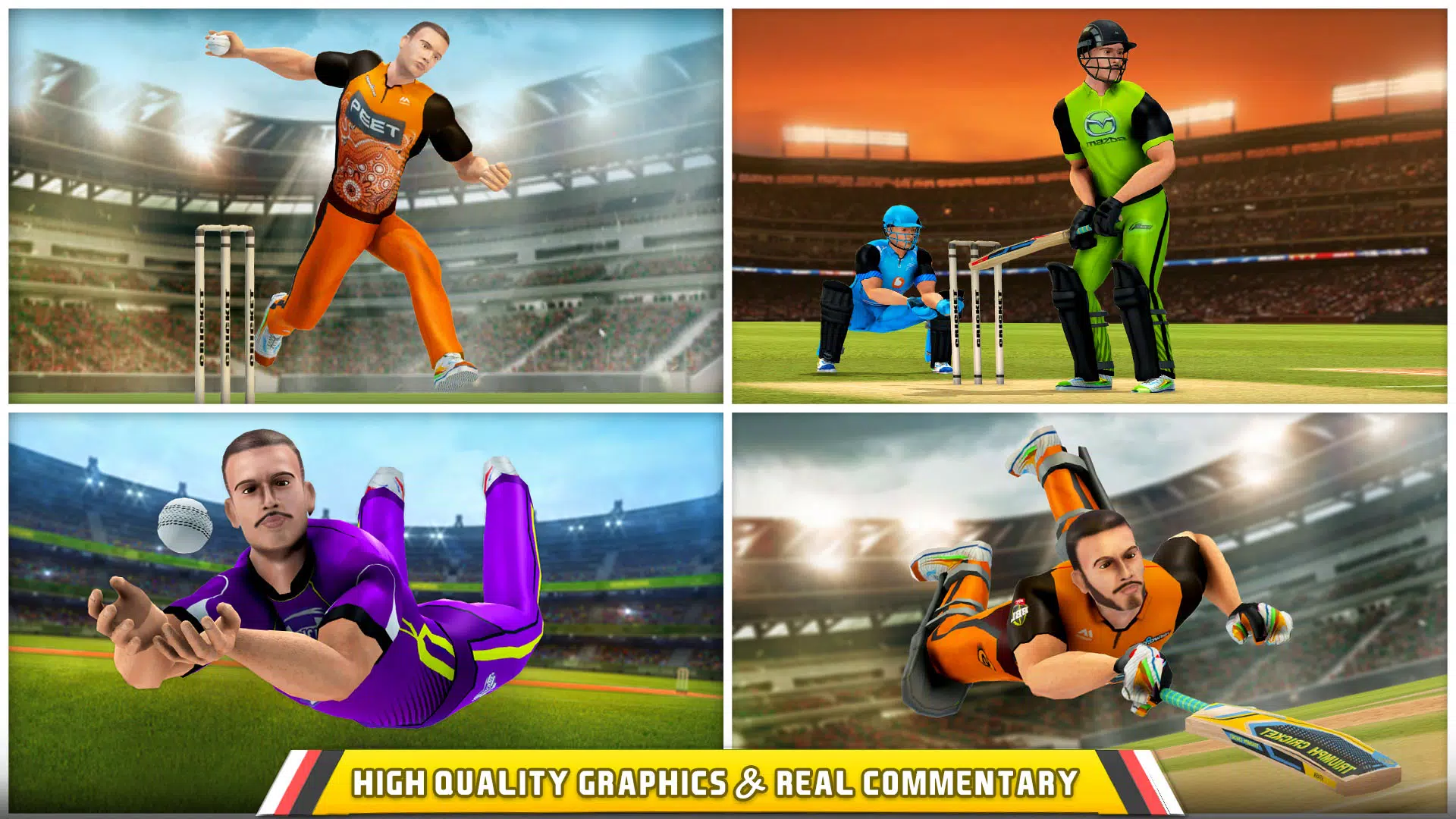 Aussie T20 Cricket Game 2023 스크린샷 2