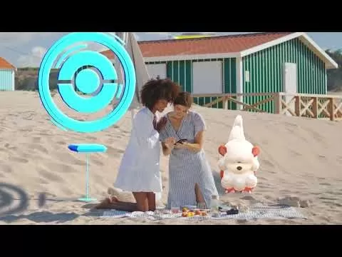 Yamper event artwork in Pokémon Go