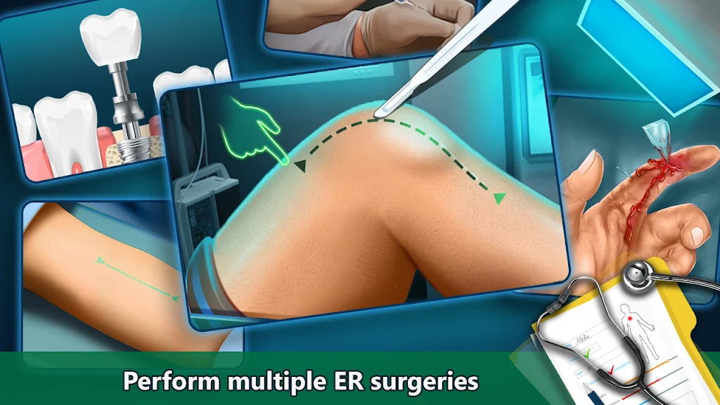 Heart Surgery Doctor Game 螢幕截圖 3