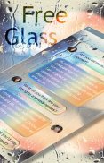 Free Glass Emoji Keyboard Skin 螢幕截圖 0