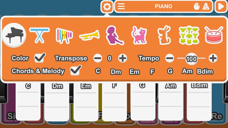 Kids Piano Capture d'écran 2