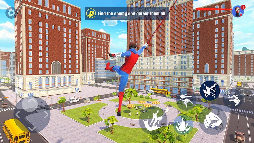 Spider Fighting: Hero Game Zrzut ekranu 0