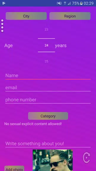 Gay Personal Ads - Men Dating 螢幕截圖 0