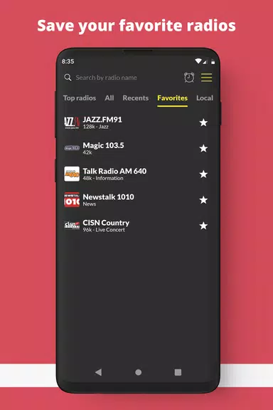 Radio Canada: Radio FM Online Capture d'écran 1