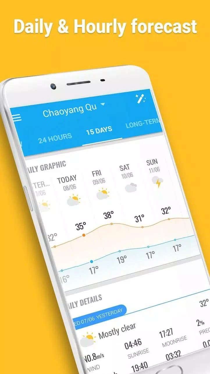 Amber Weather Capture d'écran 2