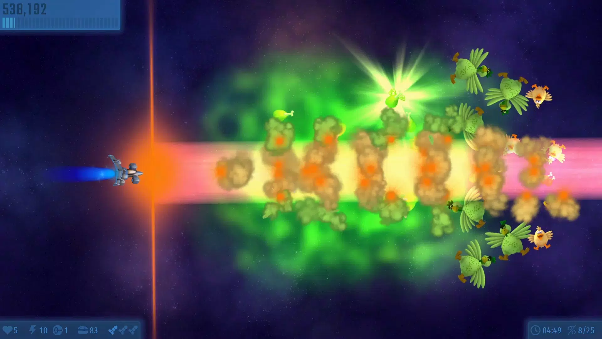 Chicken Invaders Universe Screenshot 3