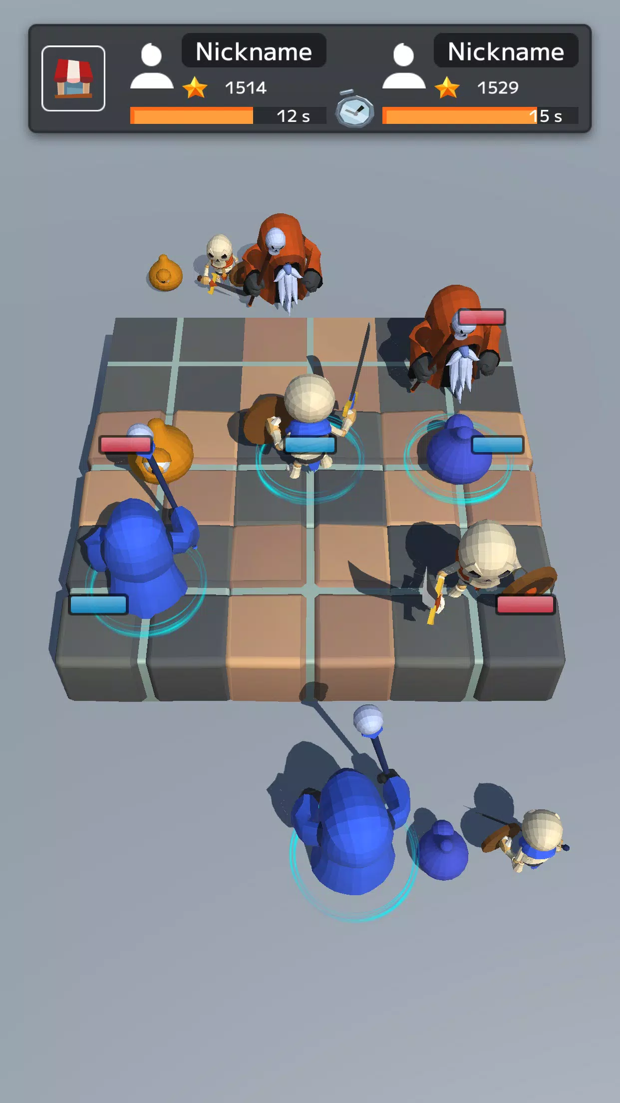 Tic Tac Toe Monsters ဖန်သားပြင်ဓာတ်ပုံ 0