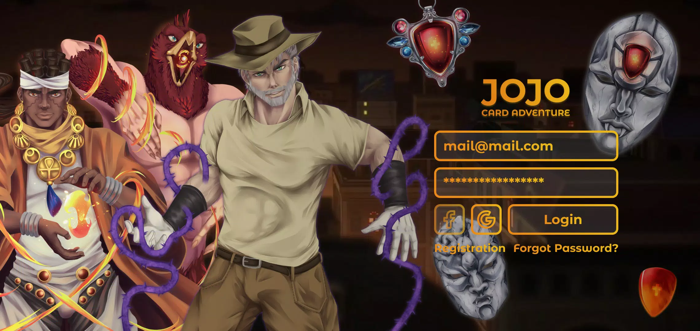 JOJO: Card Adventure－TCG & CCG 螢幕截圖 1