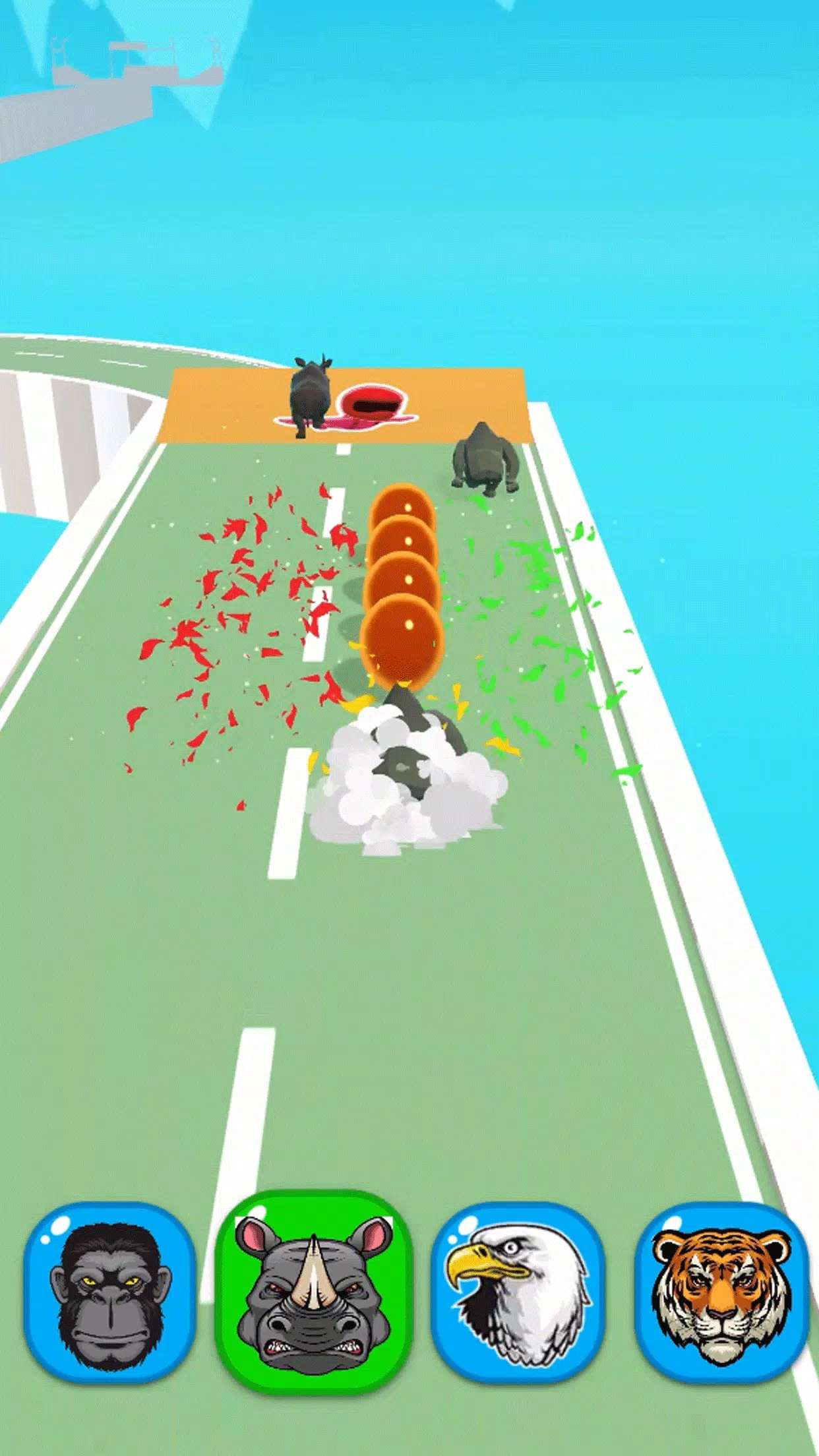 Animal Racing 螢幕截圖 1