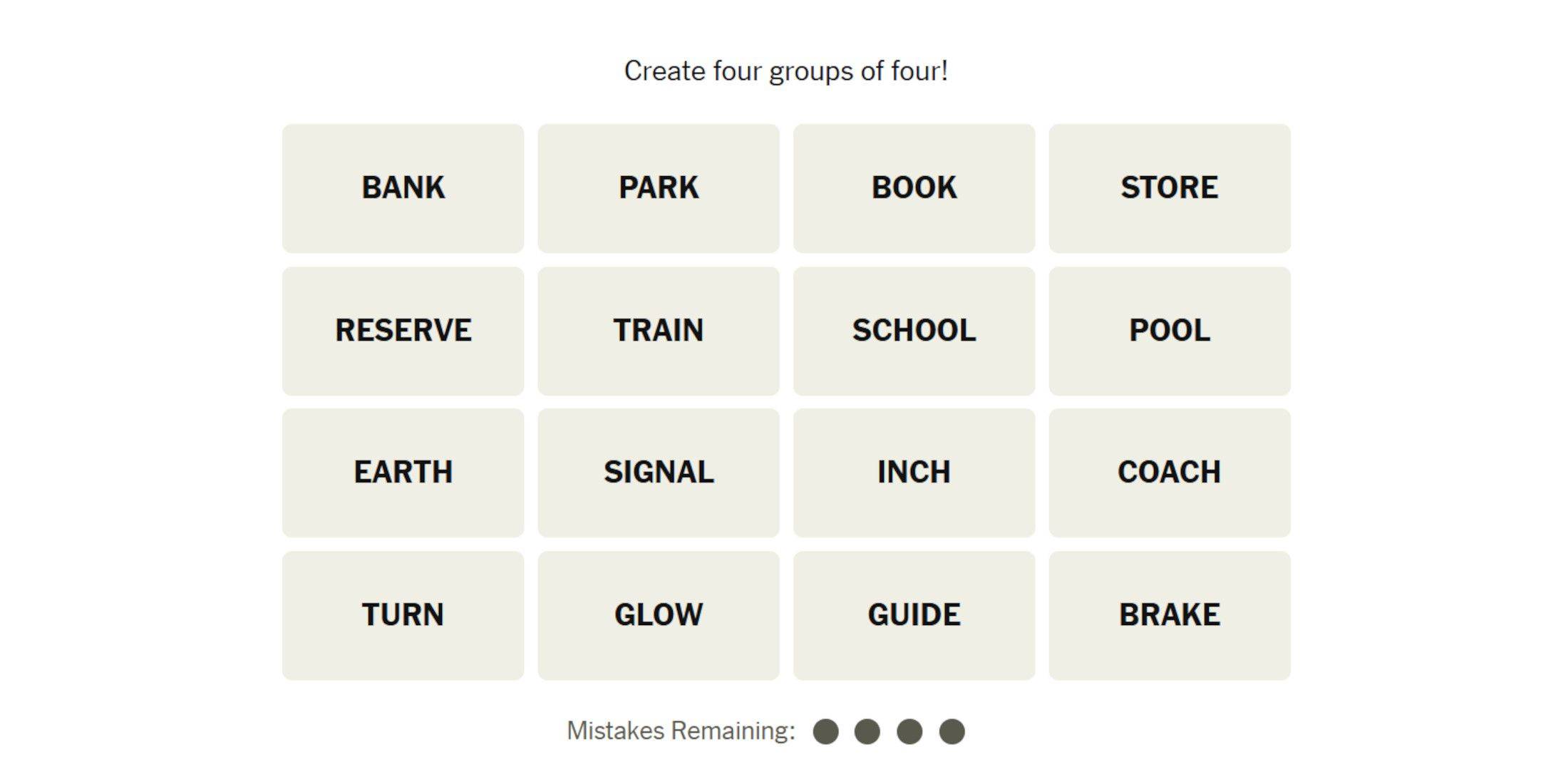 2025年1月13日の接続パズル