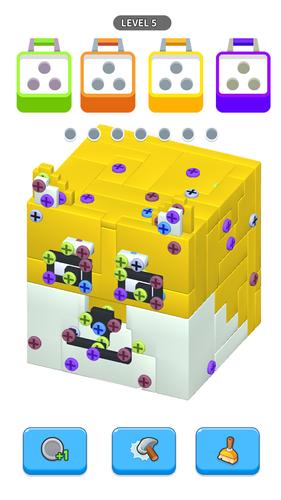 Screw Away: 3D Pin Puzzle Captura de pantalla 2