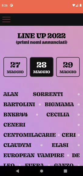 MI AMI Festival Скриншот 3