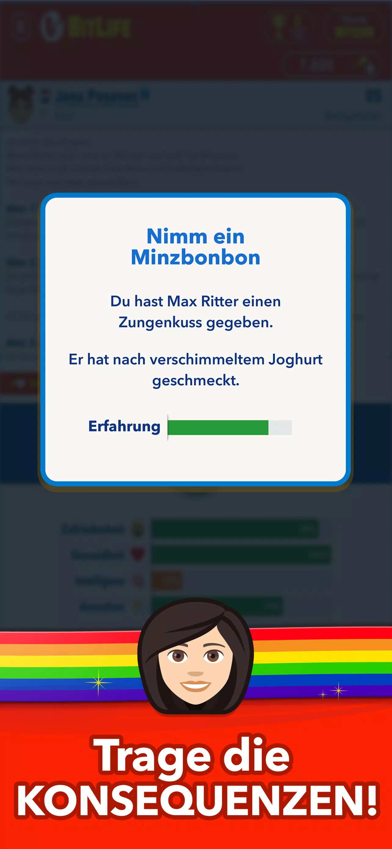 Schermata BitLife DE - Lebenssimulation 2
