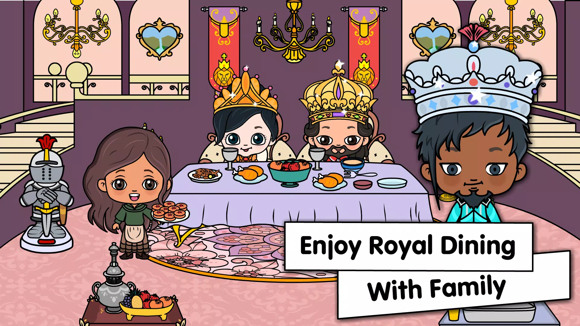 Tizi Town Princess Castle Game 螢幕截圖 1