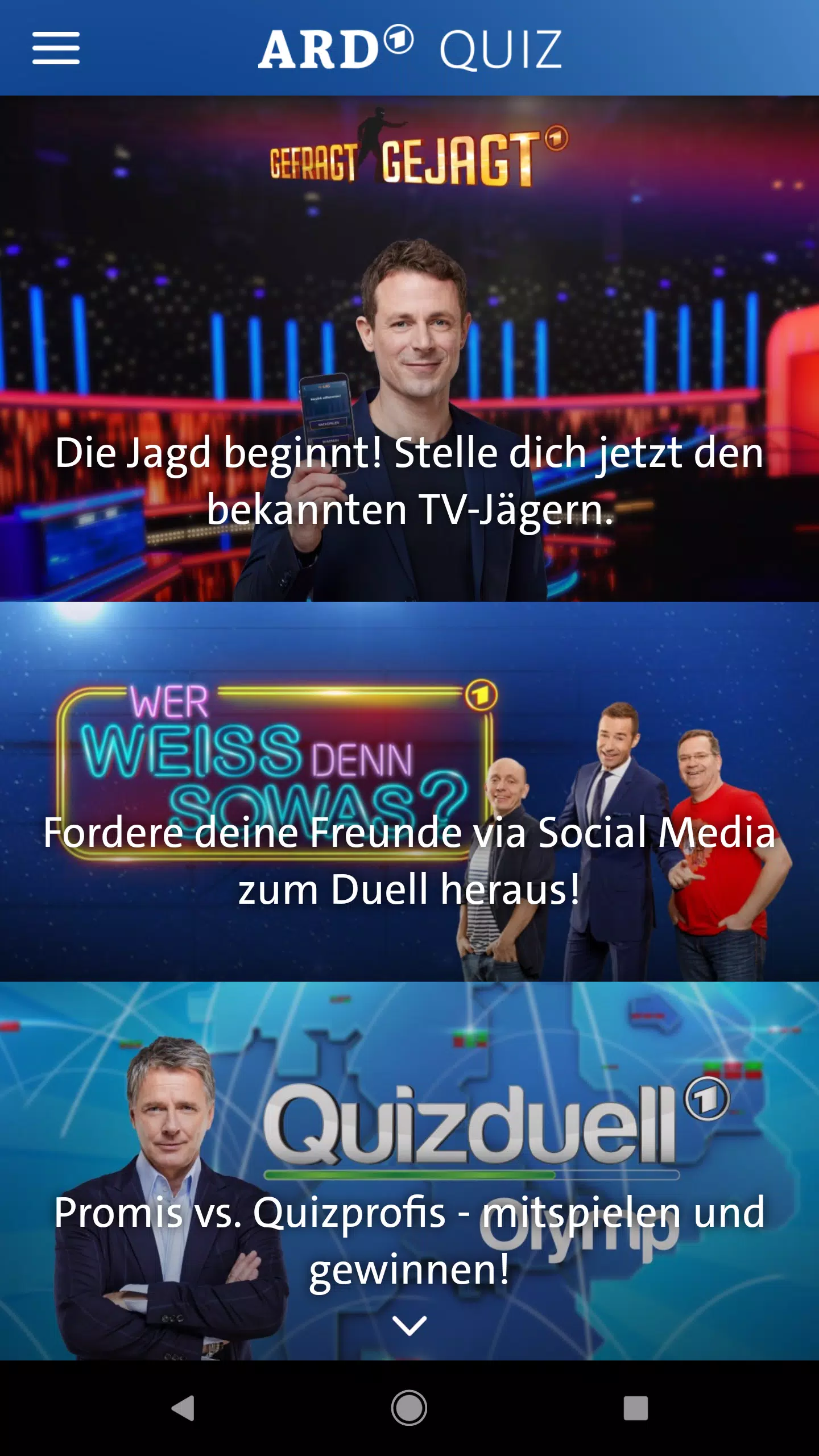 ARD Quiz 螢幕截圖 0