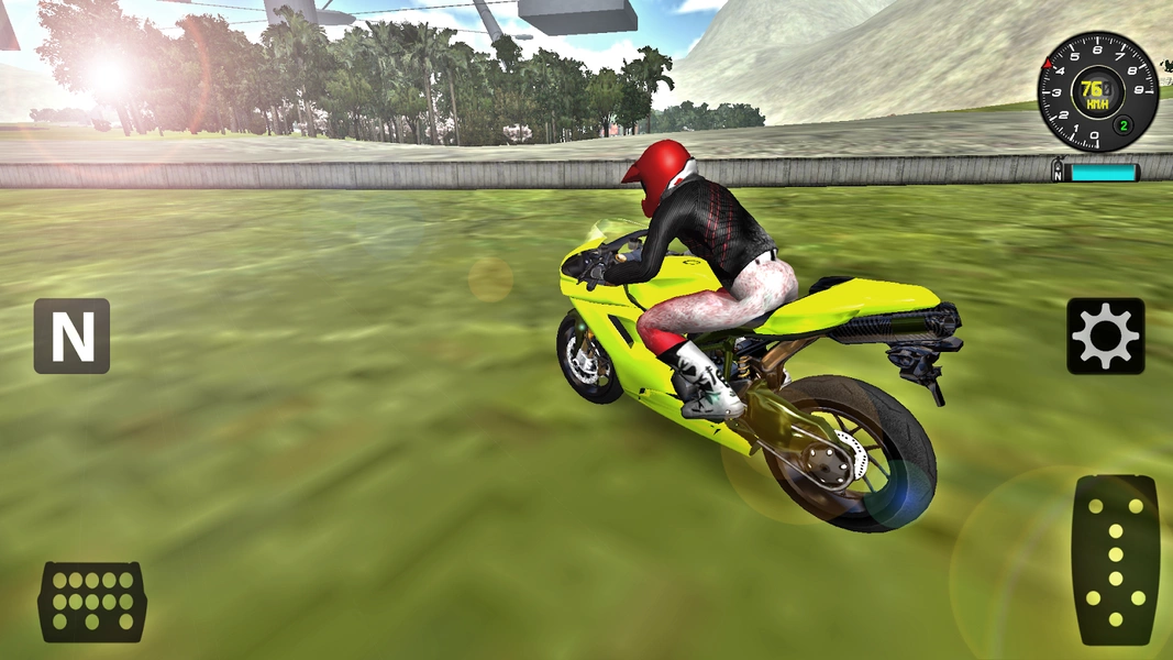 Schermata Motorbike Damage Racing 0