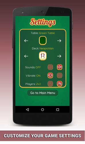 Scopa: Italian Card Game Capture d'écran 3
