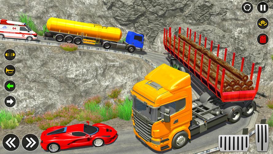 Truck Driving Game Truck Games 螢幕截圖 2