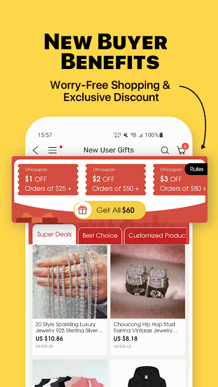 DHgate-online wholesale stores 螢幕截圖 1