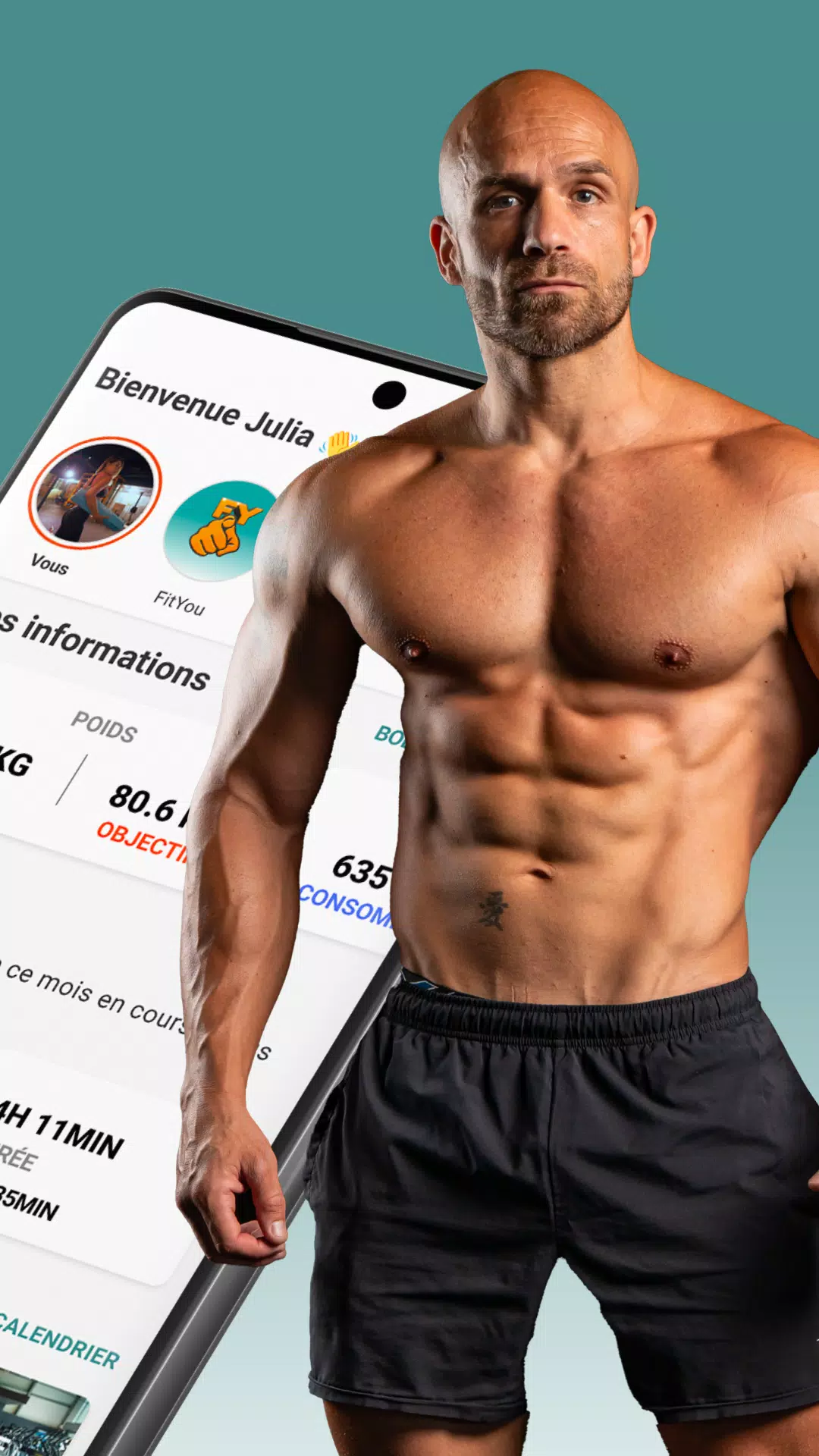 FitYou - Fitness, Nutrition Capture d'écran 1